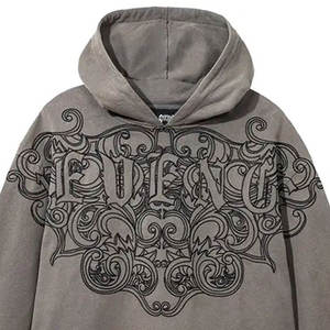 High Quality Customized <b>Men</b> DTG DTF Sublimation Rhinestone Hoodies Casual Streetwear <b>Pullover</b> Sweatshirt Fashion Outdoor Wear - Product Image 6