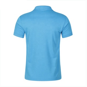 เสื้อโปโลสำหรับผู้ชายเสื้อคอตตอนโพลีเอสเตอร์ดีไซน์ใหม่ - Product Image 2