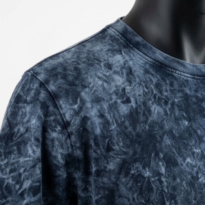 เสื้อยืดดีไซน์ใหม่ผู้ชาย ล้างสีแบบแอซิด 100% ผ้าฝ้ายคุณภาพสูง เสื้อยืดล้างสีแบบแอซิดสำหรับผู้ชาย - Product Image 6
