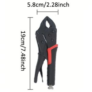 Morsetto per Saldatura Industriale in Acciaio Forgiato da 8-10 Pollici, Base Girevole a 360 Gradi, Pinza di Bloccaggio in Metallo - Product Image 1