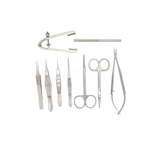 Kit Oftálmico de Pterigio de Calidad Premium, 9 Piezas, Instrumentos Quirúrgicos Oftálmicos de Acero Inoxidable Reutilizables, CE ISO LIVER - Product Image 1