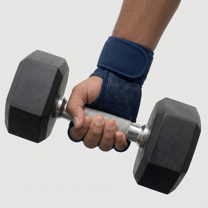 Gants de Cross-Training en Néoprène Synthétique Premium à Demi-Doigts avec Prise Renforcée, Soutien Paume et Poignet, pour Musculation et Logo Personnalisé - Product Image 5