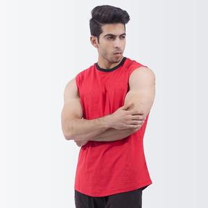 Camiseta Deportiva Personalizada de Algodón y Elastano para Hombre, Estilo Stringer, para Fisicoculturismo y Fitness - Product Image 3