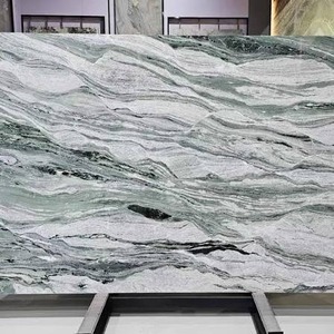 Dalles murales en marbre vert avec motif Phénix, pierre naturelle pour murs d'hôtels et villas, disponibles à la vente en gros. - Product Image 5