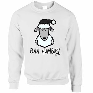 Sudadera navideña con diseño de oveja para hombre, jersey de cuello redondo, informal, de invierno, con estampado de dibujos animados, de manga larga, de punto - Product Image 3