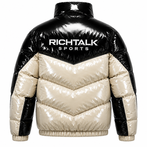 Chaqueta de Invierno con Capucha y Burbujas para Hombre, Color Personalizado, Alta Calidad a Bajo Precio 2026, Ecológica, con Logotipo Frontal, Moda - Product Image 2