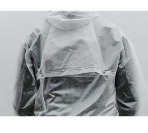 High Quality Women Equestrian <b>Waterproof</b> Rain Jacket Customize Button <b>Back</b> Breathable Rain Jacket for Equestrian Girls - Product Image 6