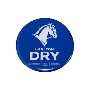 Etiqueta Adhesiva Redonda con Logotipo de Cerveza Personalizado CALA, con Adhesivo 3M, Grosor de 3mm, Etiqueta de PU Impermeable para Automóviles - Product Image 6