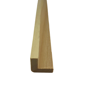 Moulures en bois massif en forme de L, garniture d'angle décorative, bordure en angle en L pour la protection des coins des panneaux muraux, garniture en bois pour l'intérieur - Product Image 1