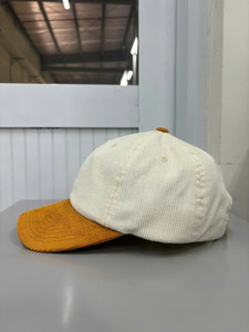 Gorras de Béisbol de Pana con Bordado Personalizado, Logotipo 2D/3D, 6 Paneles, Alta Calidad, Fabricación OEM en Vietnam - Product Image 2