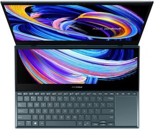 Ordinateur portable de jeu Zenbook PRO DUO à double écran, tout neuf, processeur i9 13e génération, RTX4060, 2,8K, 120 Hz, 14,5 pouces - Product Image 1