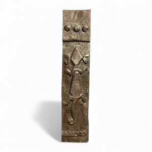 Panel de Pared de Madera Tribal Naga de la India, Tallado a Mano, Decoración Arquitectónica, Estilo Rústico Antiguo, para Interiores de Hotel, Combinable, 1 Contenedor - Product Image 5