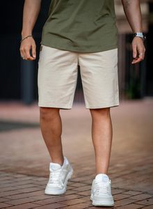 Shorts de golf en twill extensible en coton à cordon de serrage pour l'été, personnalisables par sublimation, pour hommes, pour le surf, vente en gros - Product Image 3
