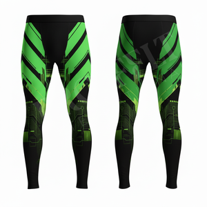 High Performance Premium Quality Sports Tights Breathable Quick Dry Gym Fitness Polyester Comfortable Compression Leggings Pants - Product Image 4