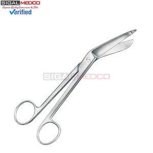 Tijeras para Vendajes de Acero Inoxidable de 7.5 Pulgadas, Clásicas para Primeros Auxilios, Perforaciones Corporales, Aplicación de Cintas y Apósitos, Resistentes al Óxido, Punta Redonda - Product Image 6
