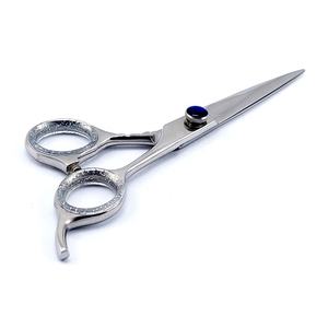 Ciseaux de barbier professionnels de qualité supérieure en acier inoxydable de 6 pouces, lame affûtée, vis de réglage pour la coupe et l'entretien des cheveux - Product Image 3