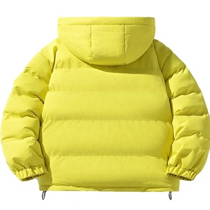 Chaqueta de Invierno Acolchada para Hombre, Personalizada, Moderna, Informal, con Capucha, Cortavientos, Impermeable, Estilo Urbano - Product Image 2