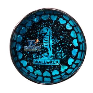 Hot Items Vietnamese COCONUT SHELL <b>Lacquerware</b> Bowl Colored Lacquer Bowl at Very Cheap Wholesale Price - Product Image 1