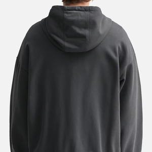 Hoodies for Mens Plus Size Regular Fit Drop Shoulder Hoodie With Zipper Thick Oversized Full <b>Zip</b> <b>up</b> Hoodies Unisex - Product Image 3