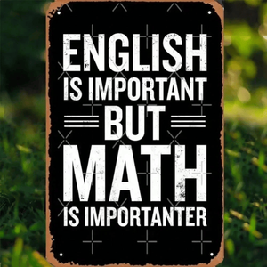 CIFbuy Distintivo Insegna Vintage Inglese in Metallo, Decorazione Artistica Umoristica per la Casa, per Servizio Ritiro TikTok e Temu - Product Image 1