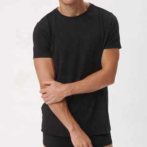T-shirt à col rond pour homme en coton de bambou, t-shirts pour homme, t-shirt d'été pour homme, t-shirts en jersey bio, t-shirt personnalisé - Product Image 2