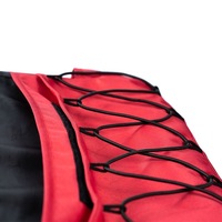 Remorque pour animaux de compagnie en alliage d'aluminium Easy Outdoor Adventures avec suspension indépendante et capacité de charge de 35 kg pour le vélo et la randonnée à cheval