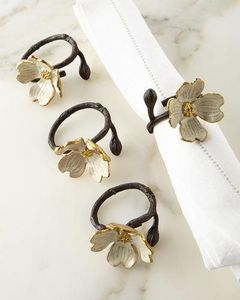 Designer Crafted Metal Napkin Ring Decorative Stylish <b>Dining</b> <b>Table</b> <b>Ornament</b> Home Interior - Product Image 2