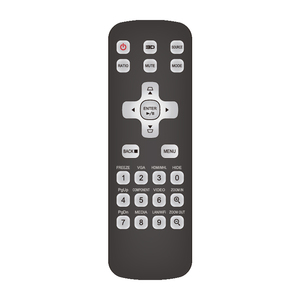 Télécommande universelle RF Bontech J-25 de qualité supérieure, boutons rétroéclairés, 25 touches, piles AAA, portée >10m, fonction laser - Product Image 1