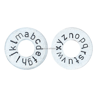 [WIGA] LE-27 2mm DIY Industrial Cr-V 6150 Steel Stamp Huruf Kecil DIN1451 HRC 602 OEM Taiwan Penanda Serbaguna