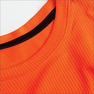 Chaleco Deportivo Personalizado Ligero y Transpirable para Hombre, Estilo Vintage, Color Naranja y Negro, Tejido de Spandex/Poliéster, para Entrenamiento y Fitness - Product Image 3