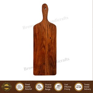 Natural Wood Finished Color Handmade Kitchenware Cutting Chopping Board 100% Natural Mango Wood Chopping Board Made in India - Product Image 3
