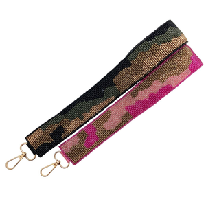 Trendy Professional Luxury Handmade Beaded Scallop Customizable Durable Bag <b>Straps</b> - Product Image 1