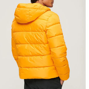 Blouson bomber unisexe noir et rouge, imperméable, à capuche, fermeture éclair sur le devant, chaud, rembourré, isolé, manteau d'hiver, vêtements de sport d'extérieur - Product Image 6