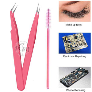 Pince à cils volumineux professionnelle, outil d'extension de cils, applicateur d'isolation de précision, accessoire de beauté - Product Image 5