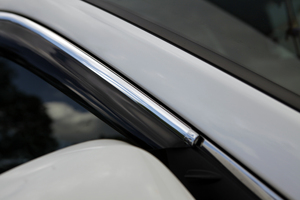 Viseras para Ventanas de Auto HIC, Material PMMA, 100% Compatibles con TOYOTA Highlander (con moldura cromada de 15 mm) 2014~2019 - Product Image 3