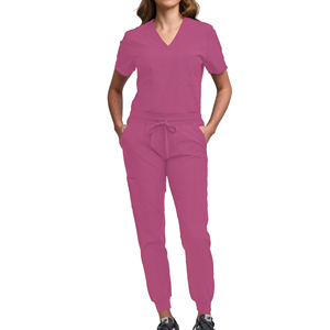 Medical Scrub Suit Uniform Hospital Nursing <b>Set</b> Custom Logo Wholesale <b>Doctor</b> Scrub Shaghaf Sports Wear Impex Sc2 100% Polyester - Product Image 1