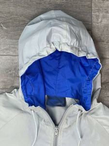 Unisex Color Blocked Windbreaker <b>Jacket</b> <b>Hooded</b> Zipper Front Pocket Elastic Waist Pants All Seasons Regular Fit Outdoor Hiking - Product Image 3