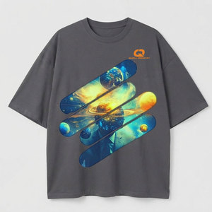 เสื้อยืดโอเวอร์ไซส์ผ้าฝ้าย 100% สัมผัสนุ่มสบายสำหรับผู้ชาย ทรงหลวม คอปก แขนสั้น แฟชั่นสตรีทฤดูร้อน ใส่ได้ทุกวัน แห้งเร็ว - Product Image 1