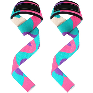 Sangles de levage en coton en forme de 8, robustes, double couche, pour entraînement de musculation, soulevé de terre, accessoires de gym - Product Image 3