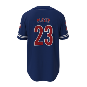 Maillot de baseball personnalisé haut de gamme à séchage rapide, manches courtes, boutonné, respirant, uniforme d'équipe, chemise de sport par sublimation, OEM - Product Image 2