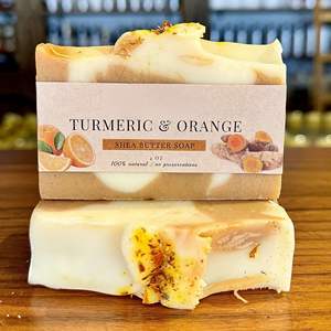 Savon au curcuma et à la calendula de haute qualité, prix de gros pour les commandes en grande quantité - Product Image 3