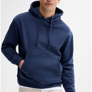 Vente en gros de sweats à capuche unisexes en tissu polaire surdimensionné 240GSM, impression personnalisée de votre propre logo, sweats à capuche vierges, logo personnalisé en usine, sweat à capuche pour homme - Product Image 1