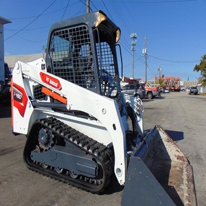 รถตักล้อยางมือสองคุณภาพสูง Bobcat รุ่น Crawler Skid Steer ขนาด 3 ตัน บุ้งกี๋ 1.0 เมตร เครื่องยนต์ดีเซล ประสิทธิภาพสูง รับประกันเครื่องยนต์ 2 ปี - Product Image 4