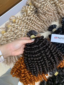 Extensiones de Cabello Humano Virgen con Punta de Queratina Vietnamita, Super Double Drawn, Colores Mixtos, 30 Pulgadas - Product Image 1
