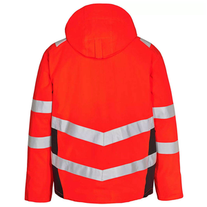 Veste de sécurité réfléchissante pour la construction, 100% polyester Ripstop, 280 GSM, vêtements de travail durables, haute visibilité, marché américain - Product Image 6