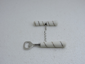 Abridor de botellas de diseño moderno y destornillador de acero inoxidable con mango de resina, al mejor precio de fábrica. - Product Image 2