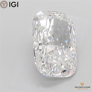 เพชร CVD ที่เพาะเลี้ยงในห้องปฏิบัติการ รูปทรงคุชชั่น สี E ความสะอาดระดับ VVS1 พร้อมใบรับรอง IGI น้ำหนัก 2.50 กะรัต สำหรับเครื่องประดับแฟชั่นสตรี - Product Image 5