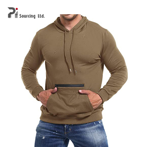 เสื้อฮู้ดดี้และเสื้อสเวตเชิ้ตโอเวอร์ไซส์พิมพ์ลายแขนยาวสำหรับผู้ชาย OEM ผลิตจากผ้าฝ้าย 50% โพลีเอสเตอร์ 50% มีตัวอย่างฟรี ขายส่ง - Product Image 1