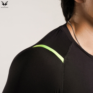 Camisetas de Compresión de Manga Corta Color Negro, Secado Rápido, Ropa Deportiva para Hombre, MMA, Fitness, Rash Guard, Nueva Llegada 2026 - Product Image 5