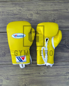 ชุดชกมวยสีเหลืองคุณภาพสูง GYMSTERO รุ่น Winning ปรับแต่งได้ - Product Image 4